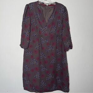 Boden Martha Floral Printed Tunic Dress Size 12R